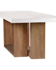 Seasonal Living Lucca Outdoor Concrete Counter Table - White Outdoor