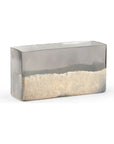 Chelsea House Lumberton Zinc Colored Glass Planter