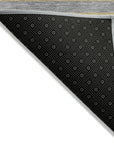 LOOMLAN Rugs Lume Gray Washable Indoor-Outdoor Rug