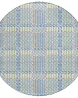 LOOMLAN Rugs Lunara Blue Washable Indoor-Outdoor Rug