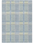 LOOMLAN Rugs Lunara Blue Washable Indoor-Outdoor Rug