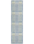 LOOMLAN Rugs Lunara Blue Washable Indoor-Outdoor Rug