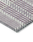 Lunara Purple Washable Indoor - Outdoor Rug - LOOMLAN - LOOMLAN Rugs - Outdoor Rugs