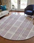 Lunara Purple Washable Indoor - Outdoor Rug - LOOMLAN - LOOMLAN Rugs - Outdoor Rugs