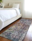 LOOMLAN Rugs Lunisse Gray Washable Indoor-Outdoor Rug