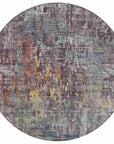 LOOMLAN Rugs Lunisse Gray Washable Indoor-Outdoor Rug