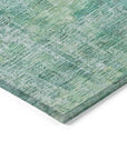LOOMLAN Rugs Lunisse Teal Washable Indoor-Outdoor Rug
