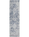 LOOMLAN Rugs Lurea Navy Washable Indoor-Outdoor Rug