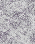 LOOMLAN Rugs Lurea Purple Washable Indoor-Outdoor Rug