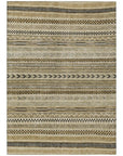 LOOMLAN Rugs Luthyra Chocolate Washable Indoor-Outdoor Rug