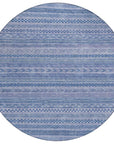 LOOMLAN Rugs Luthyra Denim Washable Indoor-Outdoor Rug