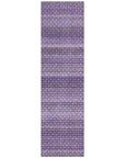 LOOMLAN Rugs Lyrella Purple Washable Indoor-Outdoor Rug