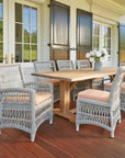 Lloyd Flanders Mackinac All Weather Wicker Dining Chair Sunbrella