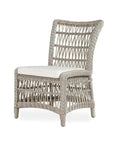 Lloyd Flanders Mackinac All Weather Wicker Dining Chair Sunbrella