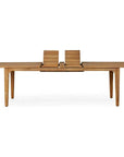 Lloyd Flanders Mackinac Outdoor Dining Table Extendable Set Seats 8