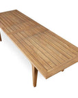 Lloyd Flanders Mackinac Outdoor Dining Table Extendable Set Seats 8