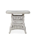 Lloyd Flanders Mackinac Wicker All Weather Square End Table