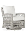 Lloyd Flanders Mackinac Wicker Outdoor Swivel Glider Chair Cushions