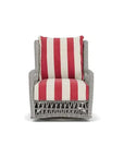 Lloyd Flanders Mackinac Wicker Outdoor Swivel Glider Chair Cushions