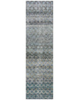 LOOMLAN Rugs Maelis Blue Washable Indoor-Outdoor Rug