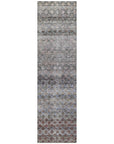 LOOMLAN Rugs Maelis Brown Washable Indoor-Outdoor Rug