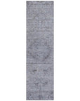 LOOMLAN Rugs Malia Blue Washable Indoor-Outdoor Rug