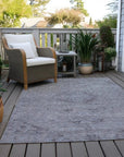 LOOMLAN Rugs Malia Blue Washable Indoor-Outdoor Rug