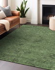LOOMLAN Rugs Malia Fern Washable Indoor-Outdoor Rug