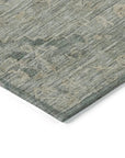 LOOMLAN Rugs Malia Green Washable Indoor-Outdoor Rug