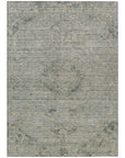 LOOMLAN Rugs Malia Green Washable Indoor-Outdoor Rug