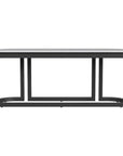 Malibu Aluminum Framed Outdoor Console Table - LOOMLAN - Sunset West - Outdoor Console Tables