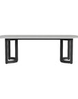 Malibu Aluminum Framed Outdoor Dining Table - LOOMLAN - Sunset West - Outdoor Dining Tables