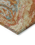 LOOMLAN Rugs Malika Paprika Washable Indoor-Outdoor Rug