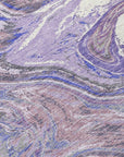 LOOMLAN Rugs Malika Purple Washable Indoor-Outdoor Rug