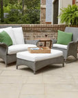 Lloyd Flanders Mandalay Large Ottoman Premium Wicker Furniture