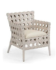 Wildwood Mandaue Whitewash Rattan Frame Outdoor Bistro Chair