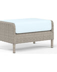 Manhattan Sunbrella Outdoor Ottoman - LOOMLAN - Sunset West - Outdoor Ottomans