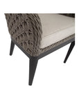 Marbella Sunbrella Outdoor Dining Chair 2PC - LOOMLAN - Sunset West - Outdoor Dining Chairs
