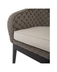 Marbella Sunbrella Outdoor Dining Chair 2PC - LOOMLAN - Sunset West - Outdoor Dining Chairs