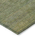 LOOMLAN Rugs Maria Green Washable Indoor-Outdoor Rug