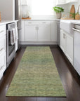 LOOMLAN Rugs Maria Green Washable Indoor-Outdoor Rug