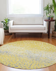 LOOMLAN Rugs Marilla Gold Washable Indoor-Outdoor Rug