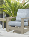 Leeward Deep Seat Swivel Hidden Motion Arm Chair