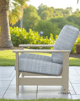 Leeward Deep Seat Stationary Arm Chair