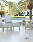 Leeward Deep Seat Cushion Adjustable Chaise