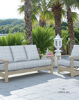 Leeward Deep Seat Hidden Motion Arm Chair