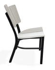 Telescope Marine Grade Polymer Aluminum Stacking Dining Chair