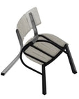 Telescope Marine Grade Polymer Aluminum Stacking Dining Chair
