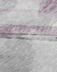 LOOMLAN Rugs Marisse Purple Washable Indoor-Outdoor Rug
