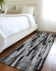 LOOMLAN Rugs Marrah Gray Washable Indoor-Outdoor Rug
